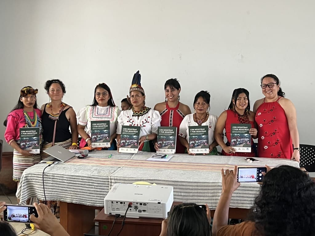 Indigenous women from six tribes present their co-written book